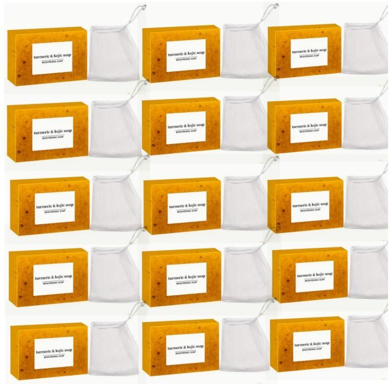 Turmeric Soap Lemon Soap Kojic Acid Soap Ginger Handmade Cold Process