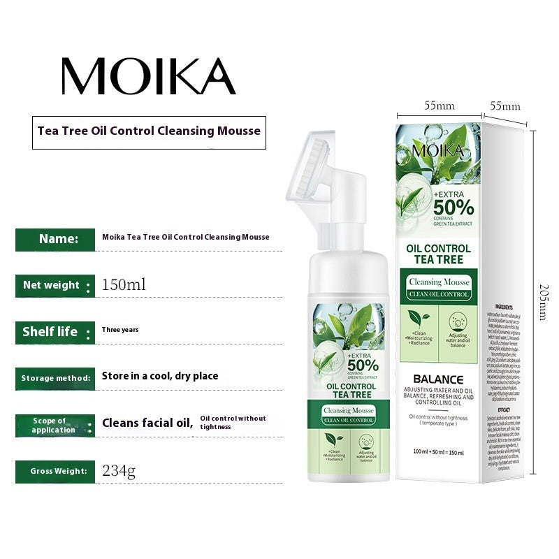 Cleansing Mousse Oil Control Foam Facial Cleanser