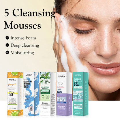 Cleansing Mousse Oil Control Foam Facial Cleanser