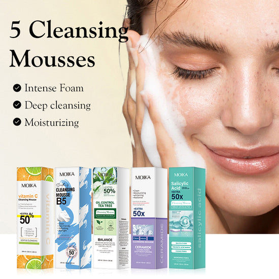 Cleansing Mousse Oil Control Foam Facial Cleanser