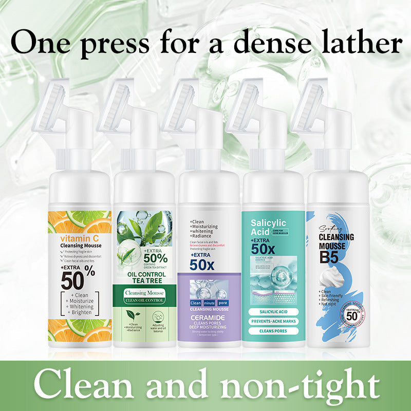 Cleansing Mousse Oil Control Foam Facial Cleanser